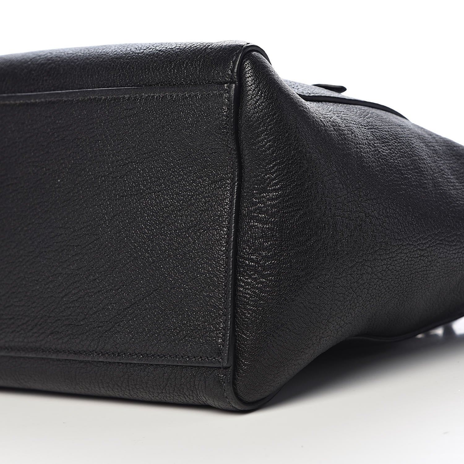 Miu Miu Goatskin Madras Tote Black 8 of 9