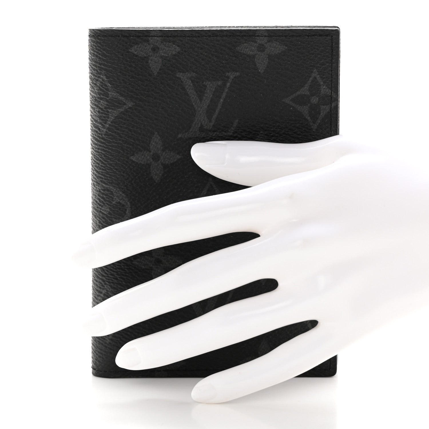 Louis Vuitton Monogram Eclipse Passport Cover 2 of 7
