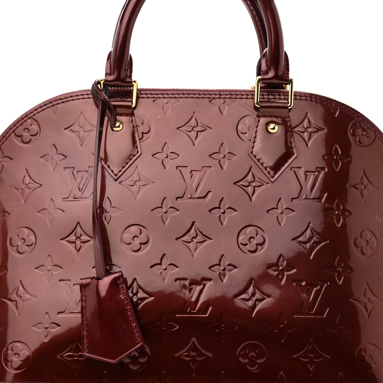 Louis Vuitton Vernis Alma PM Amarante 7 of 9