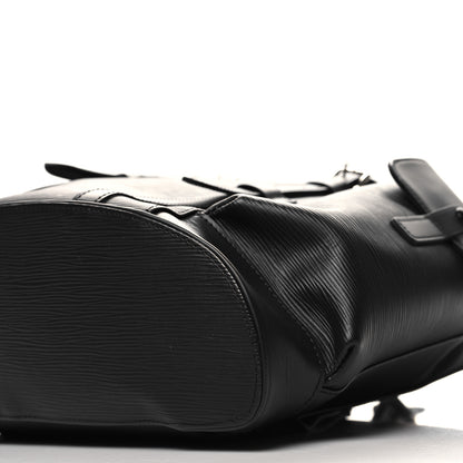 Louis Vuitton Epi Christopher Backpack PM Black 9 of 9
