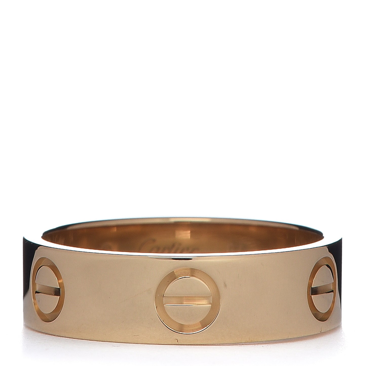 18K Yellow Gold 5.5mm LOVE Ring 54 7