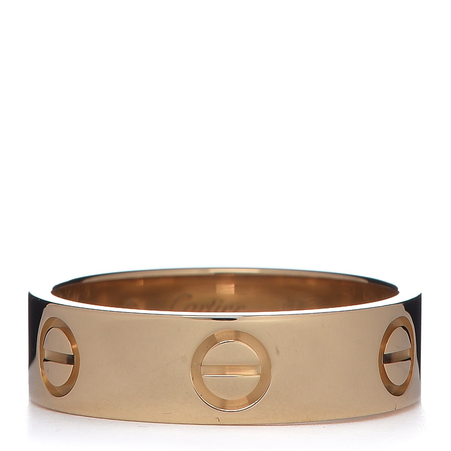Cartier 18K Yellow Gold 5.5mm LOVE Ring 54 7 1 of 5