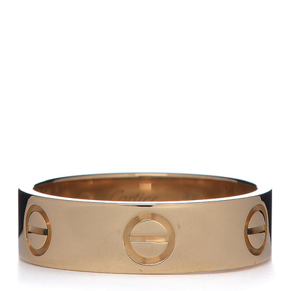 Cartier 18K Yellow Gold 5.5mm LOVE Ring 54 7 1 of 5