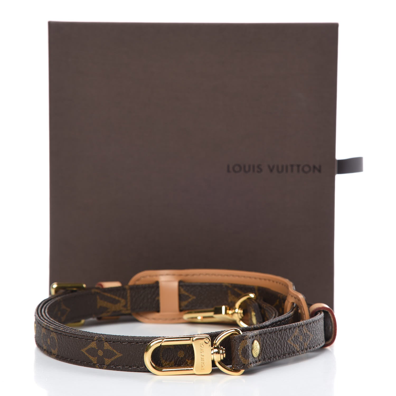 Louis Vuitton Monogram 16mm Adjustable Shoulder Strap 4 of 4