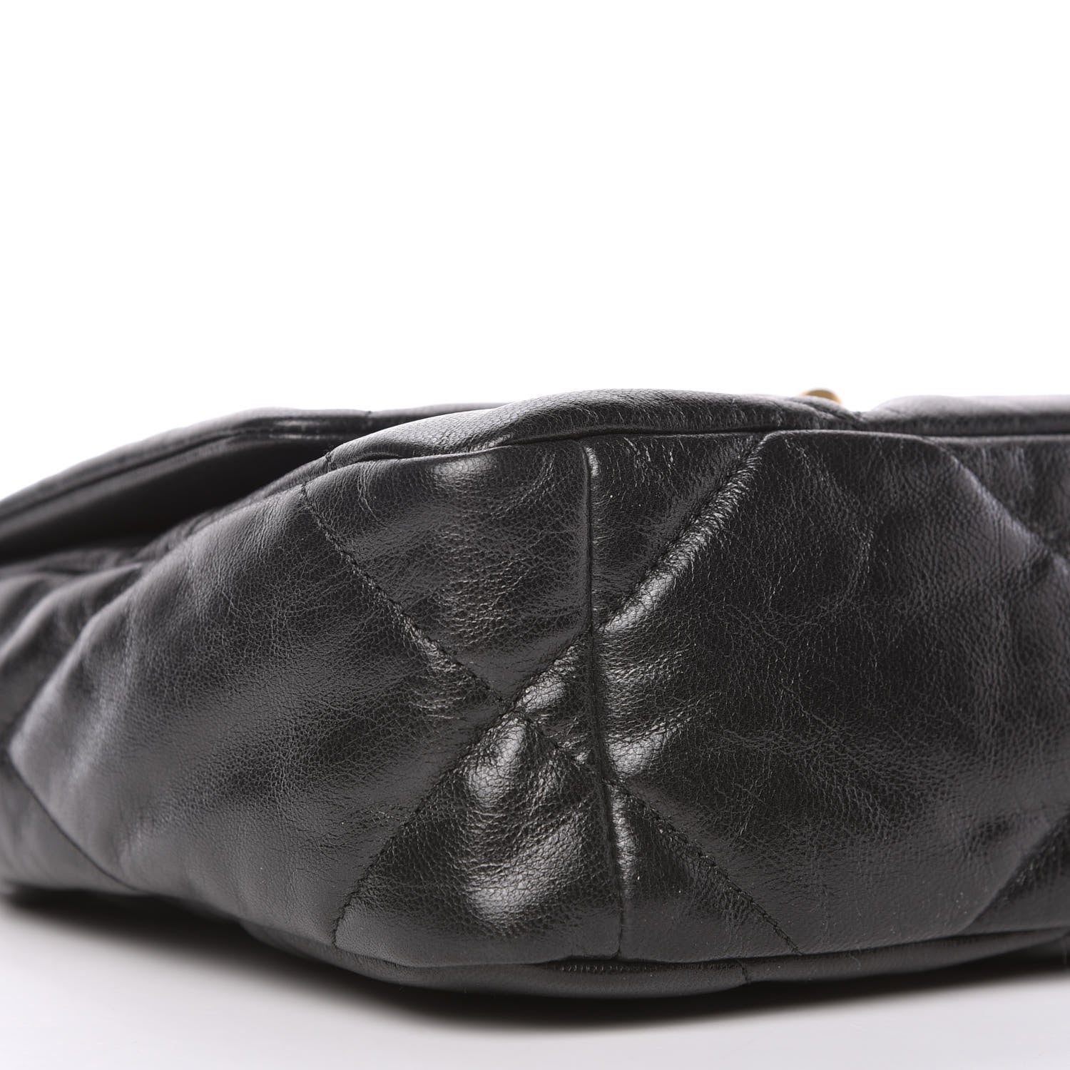 Chanel Goatskin Quilted Medium Chanel 19 Flap Black 6 of 11