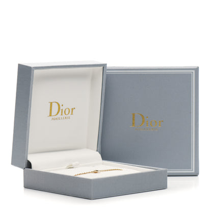 Christian Dior 18K Yellow Gold Diamond XS Rose Des Vents Bracelet 7 of 7
