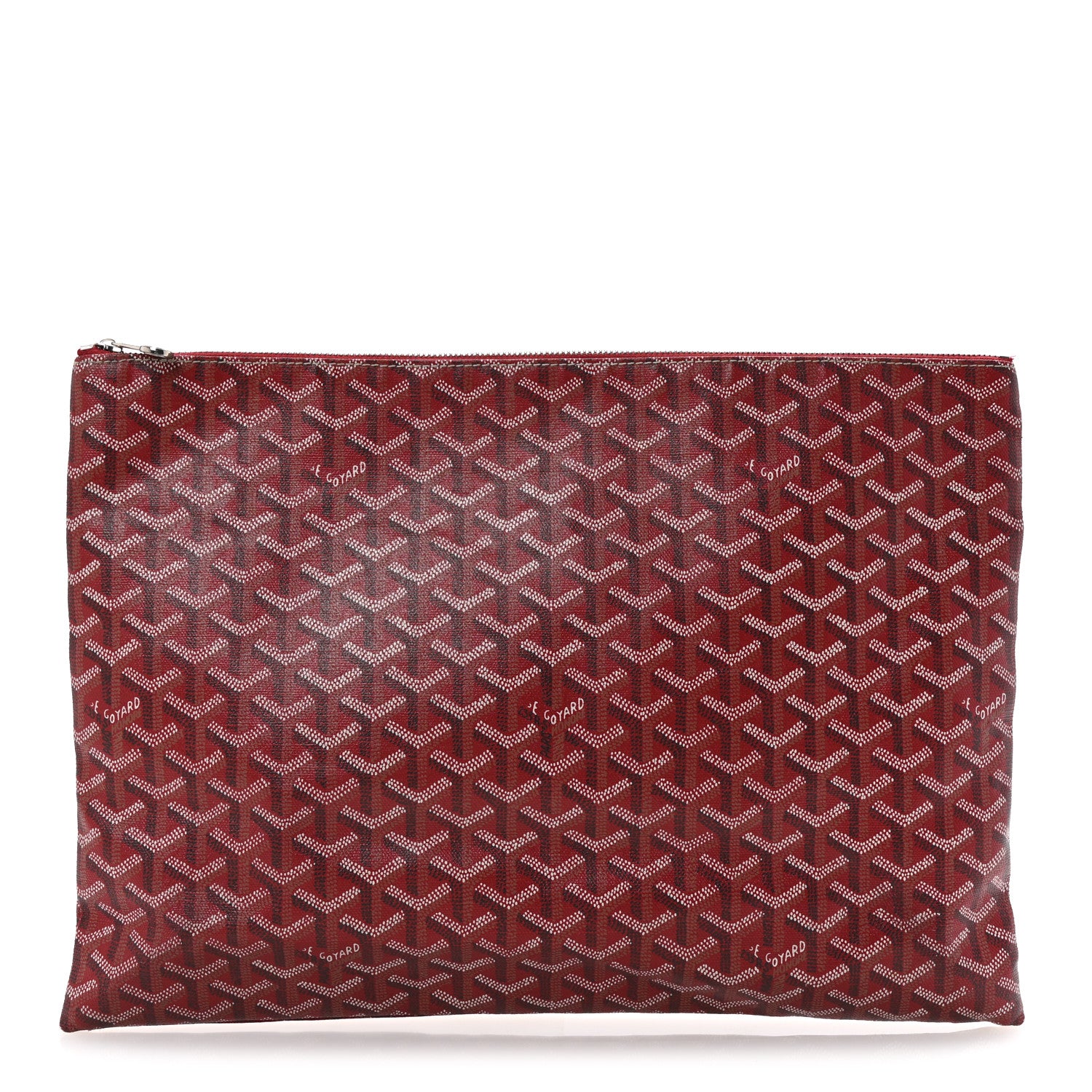 Goyard Goyardine Senat Pochette GM Red 1 of 12