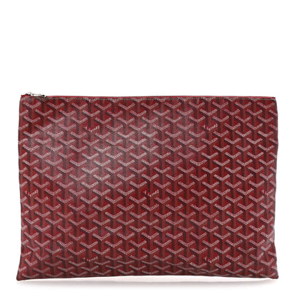 Goyard Goyardine Senat Pochette GM Red 1 of 12