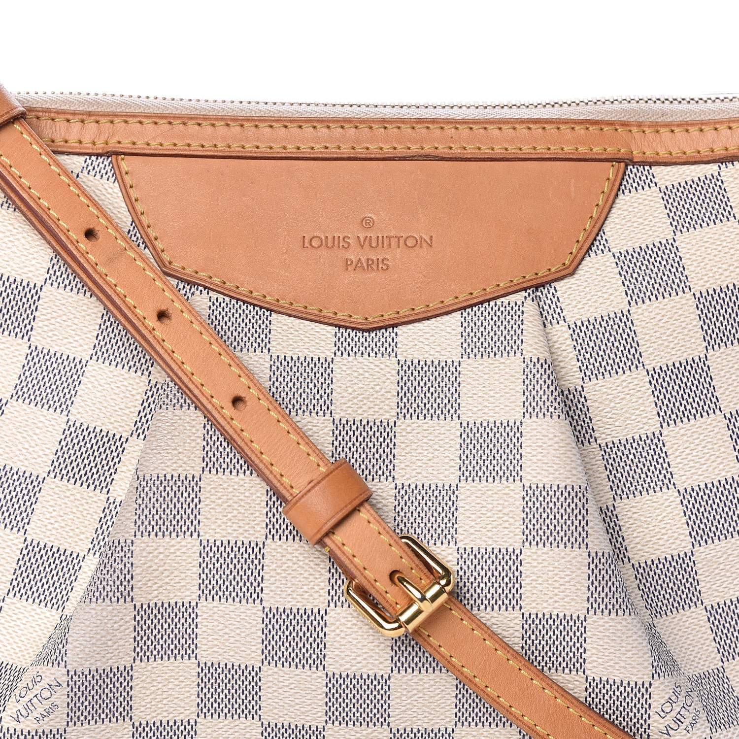 Louis Vuitton Damier Azur Siracusa PM 9 of 11