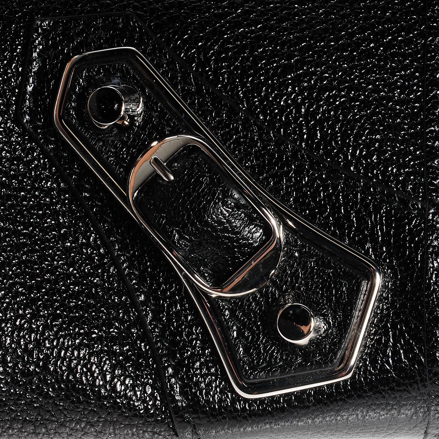 Balenciaga Chevre Silver Metallic Edge Hardware City Black 4 of 13