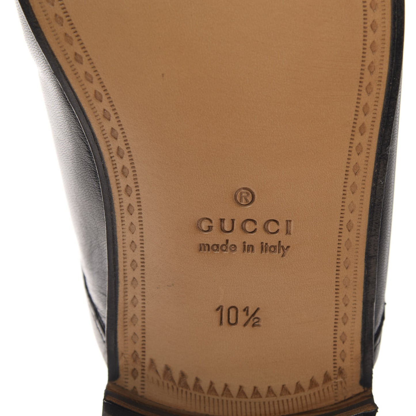 Goatskin Mens Horsebit Slippers 10.5 Black
