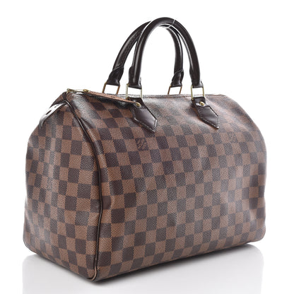 Louis Vuitton Damier Ebene Speedy 30 3 of 13
