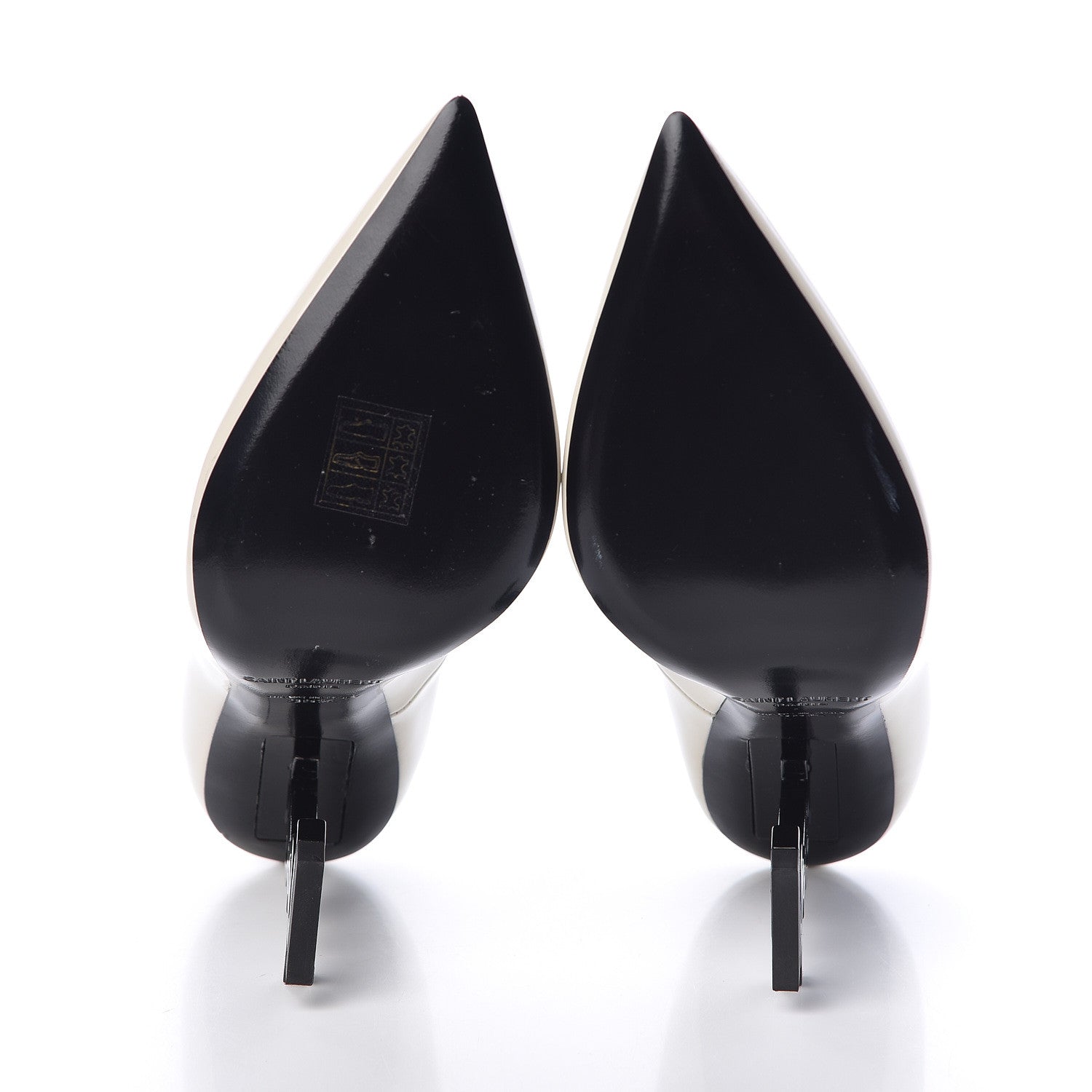 Saint Laurent Patent Opyum 110 Pumps 35.5 Neutro 5 of 9