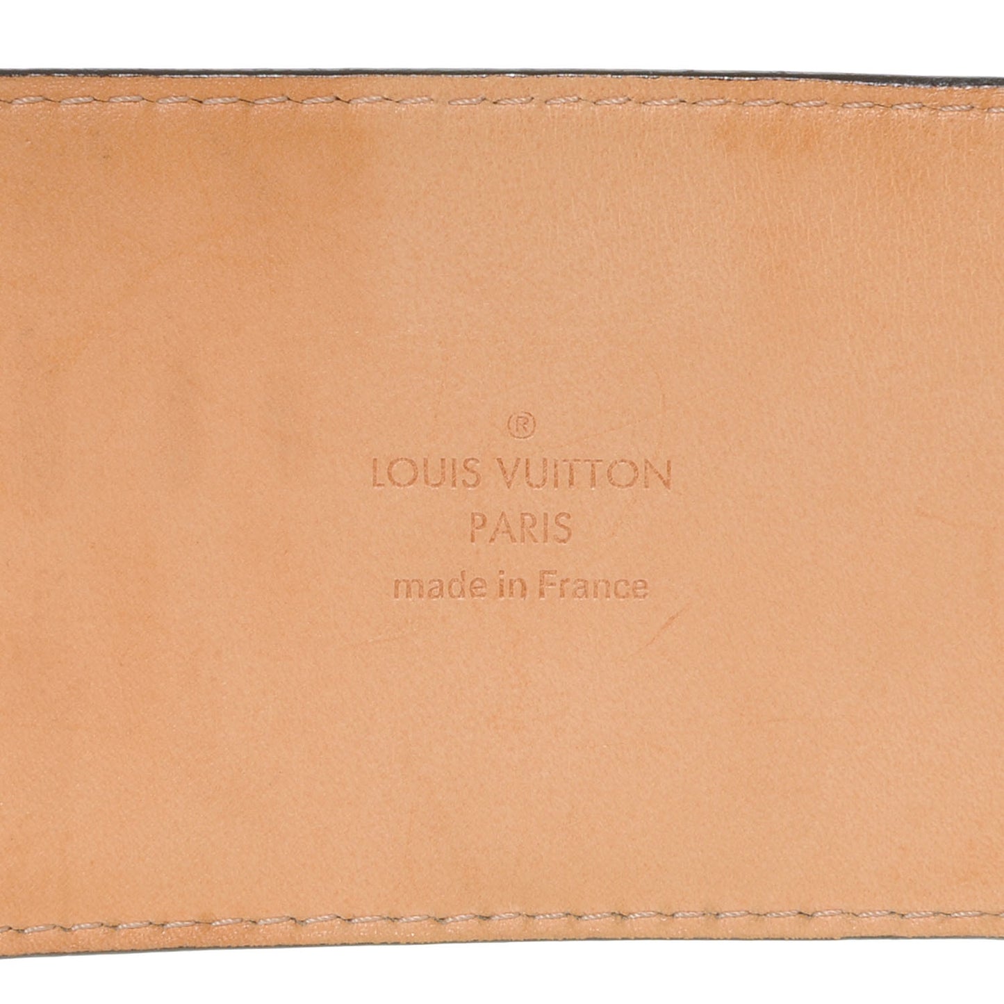 Patent LV Facettes Belt 85 34 Amarante
