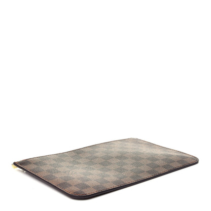 Louis Vuitton Damier Ebene Neverfull MM GM Pochette Rose Ballerine 4 of 9