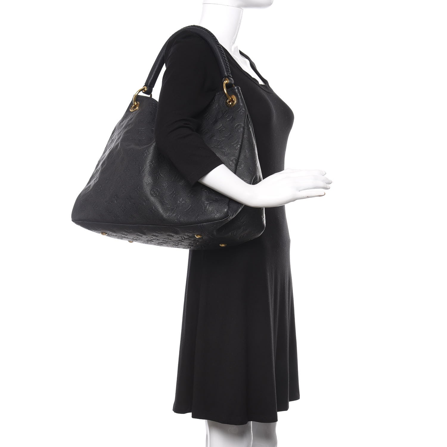 Louis Vuitton Empreinte Artsy MM Black 2 of 11