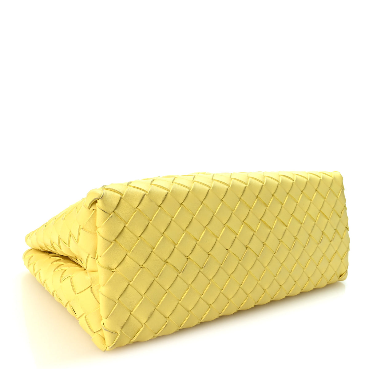 Nappa Intrecciato Small East West Andiamo Shoulder Bag Sherbert