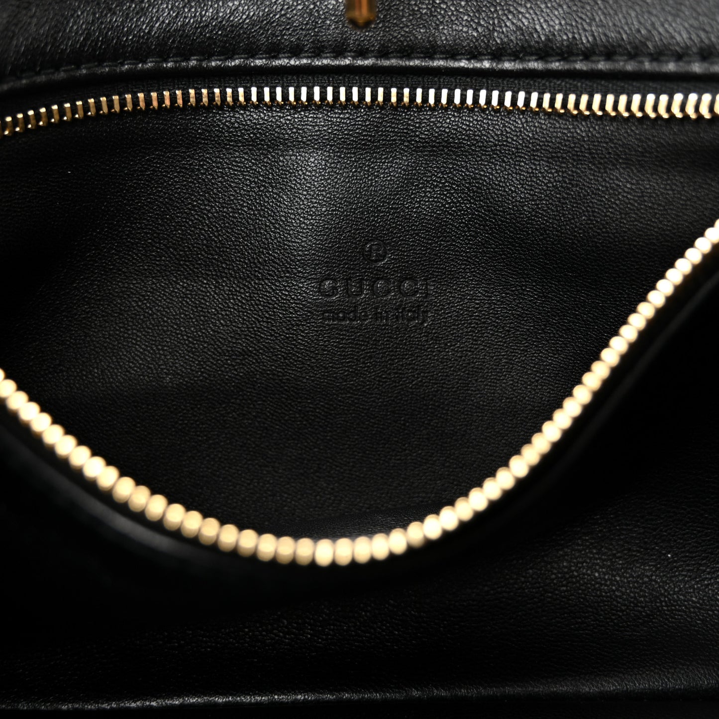 Goatskin Medium Slim Jackie Shoulder Bag Black
