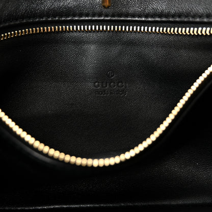 Gucci Goatskin Medium Slim Jackie Shoulder Bag Black 6 of 9