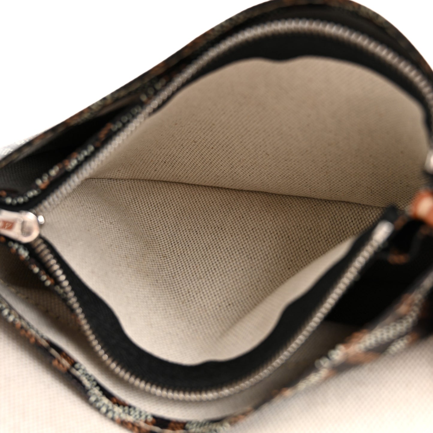 Goyardine Plumet Wallet Clutch Black Gold