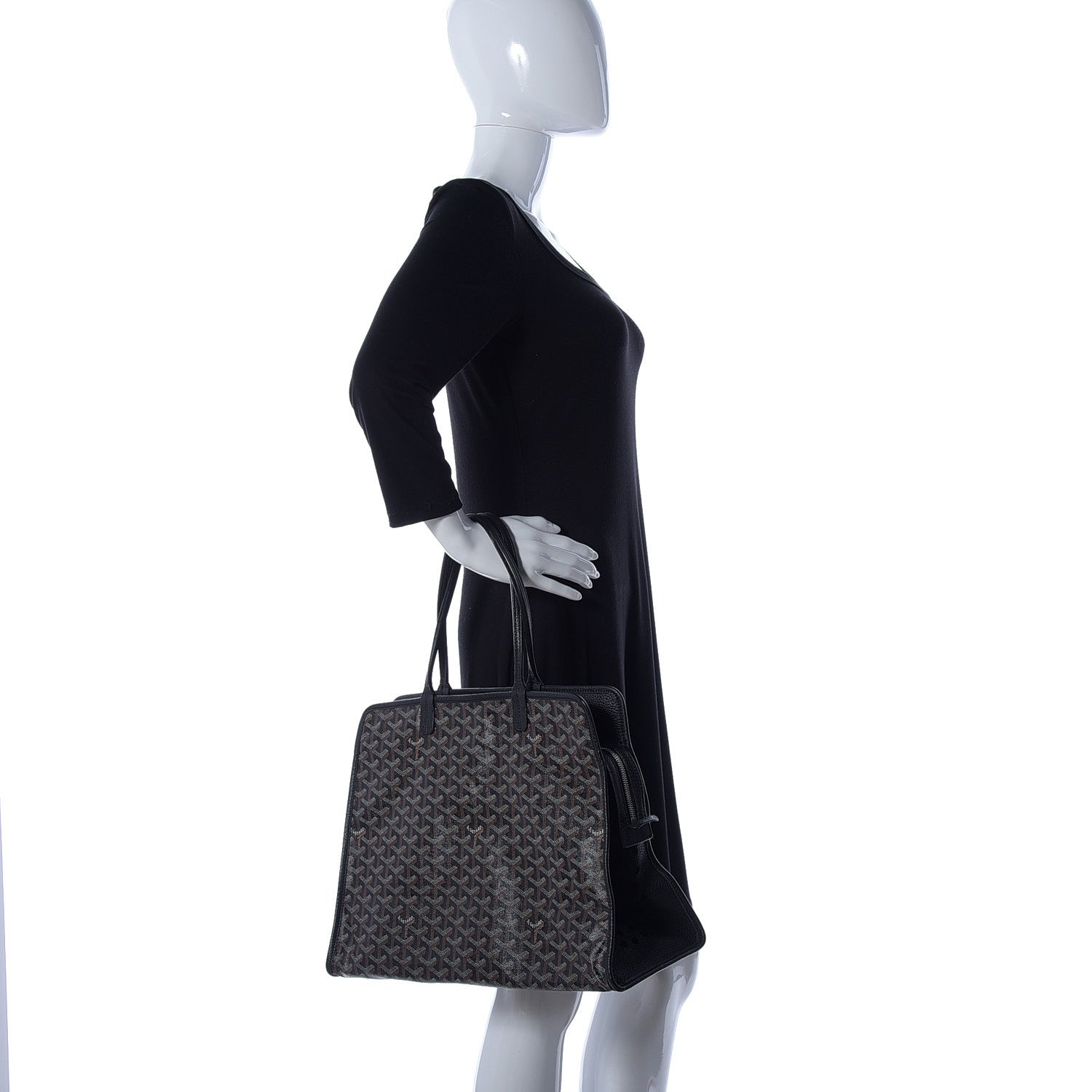Goyard Goyardine Sac Hardy Pet Carrier PM Black 2 of 9
