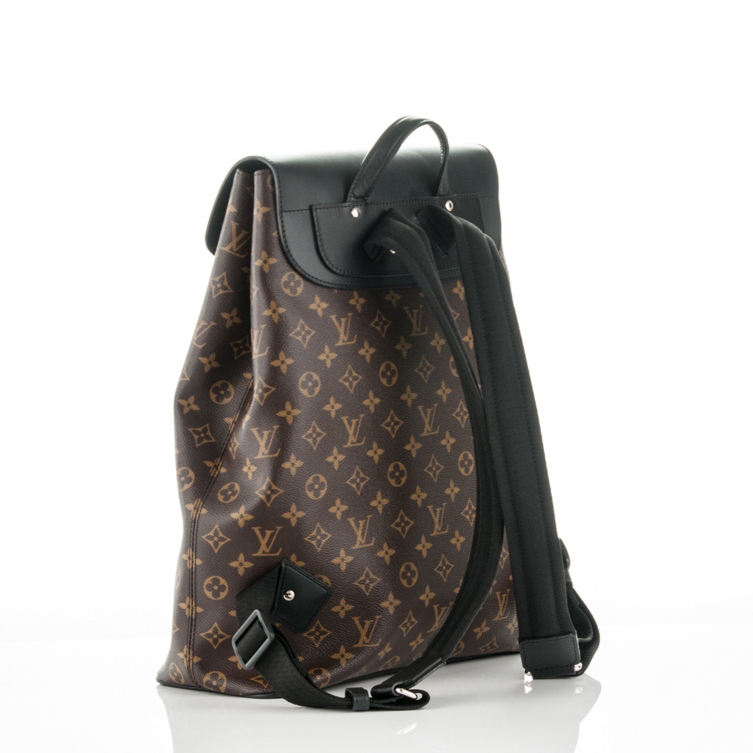 Louis Vuitton Monogram Macassar Palk Backpack 3 of 7