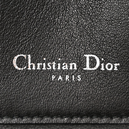 Christian Dior Smooth Calfskin Small Bi-Color Be Dior Flap Black Pink 6 of 9