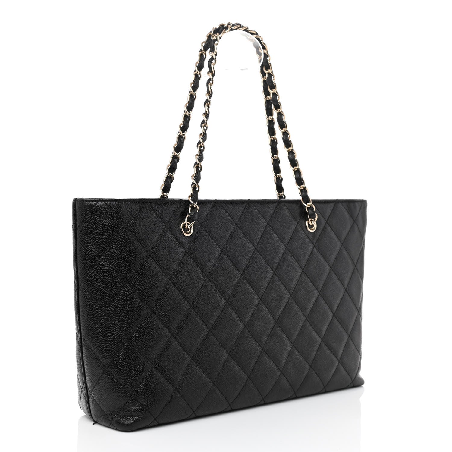 Chanel Caviar Quilted Shoulder Bag Black 2 of 10