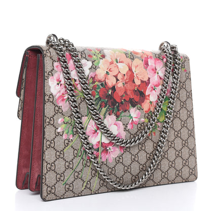 Gucci GG Supreme Monogram Blooms Medium Dionysus Shoulder Bag Beige Multicolor Dry Rose 3 of 13