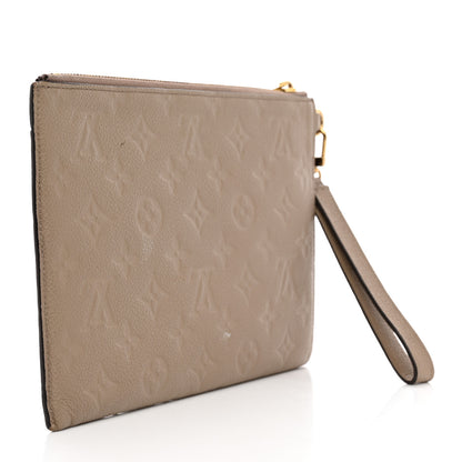 Louis Vuitton Empreinte Pochette Melanie MM Tourterelle 3 of 12