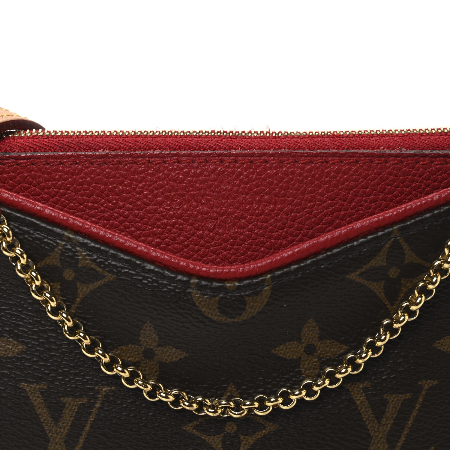 Louis Vuitton Monogram Pallas Clutch Cherry 8 of 10