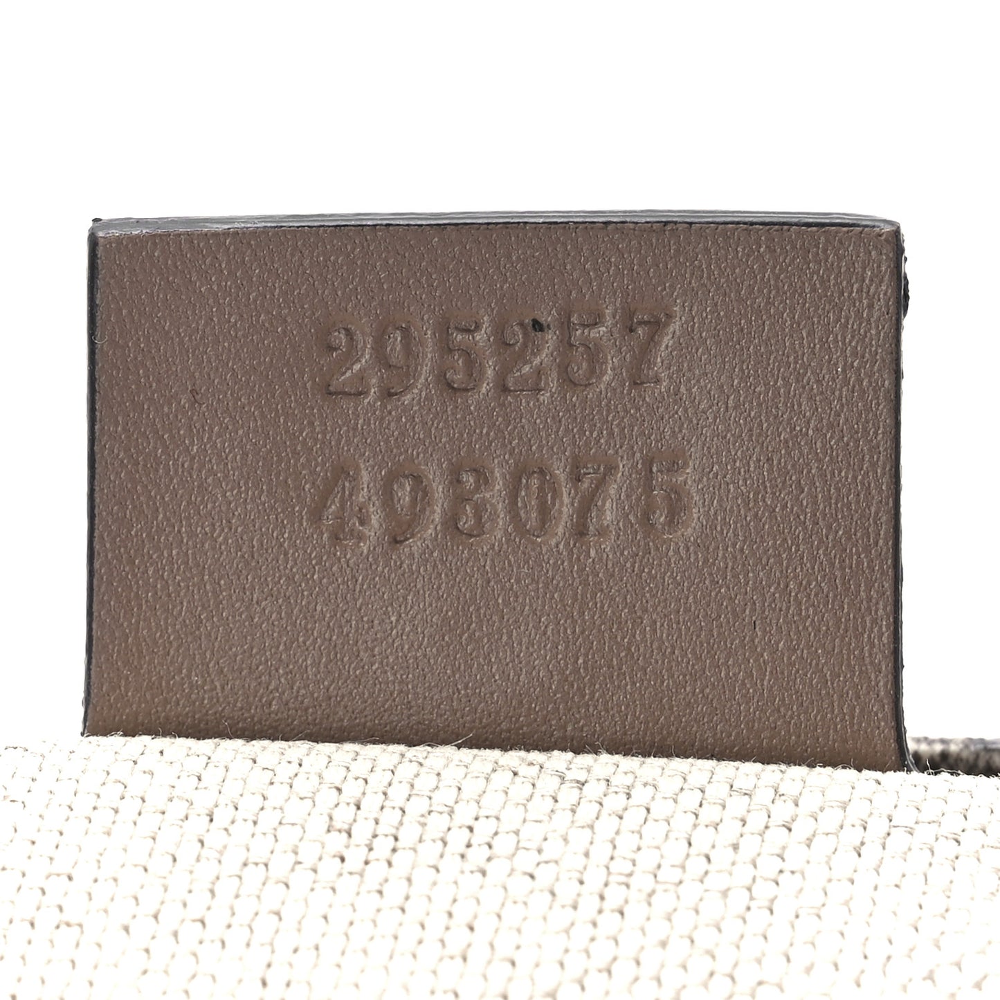 GG Supreme Monogram Small Flat Messenger Bag Light Brown