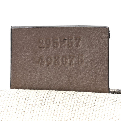 Gucci GG Supreme Monogram Small Flat Messenger Bag Light Brown 7 of 13