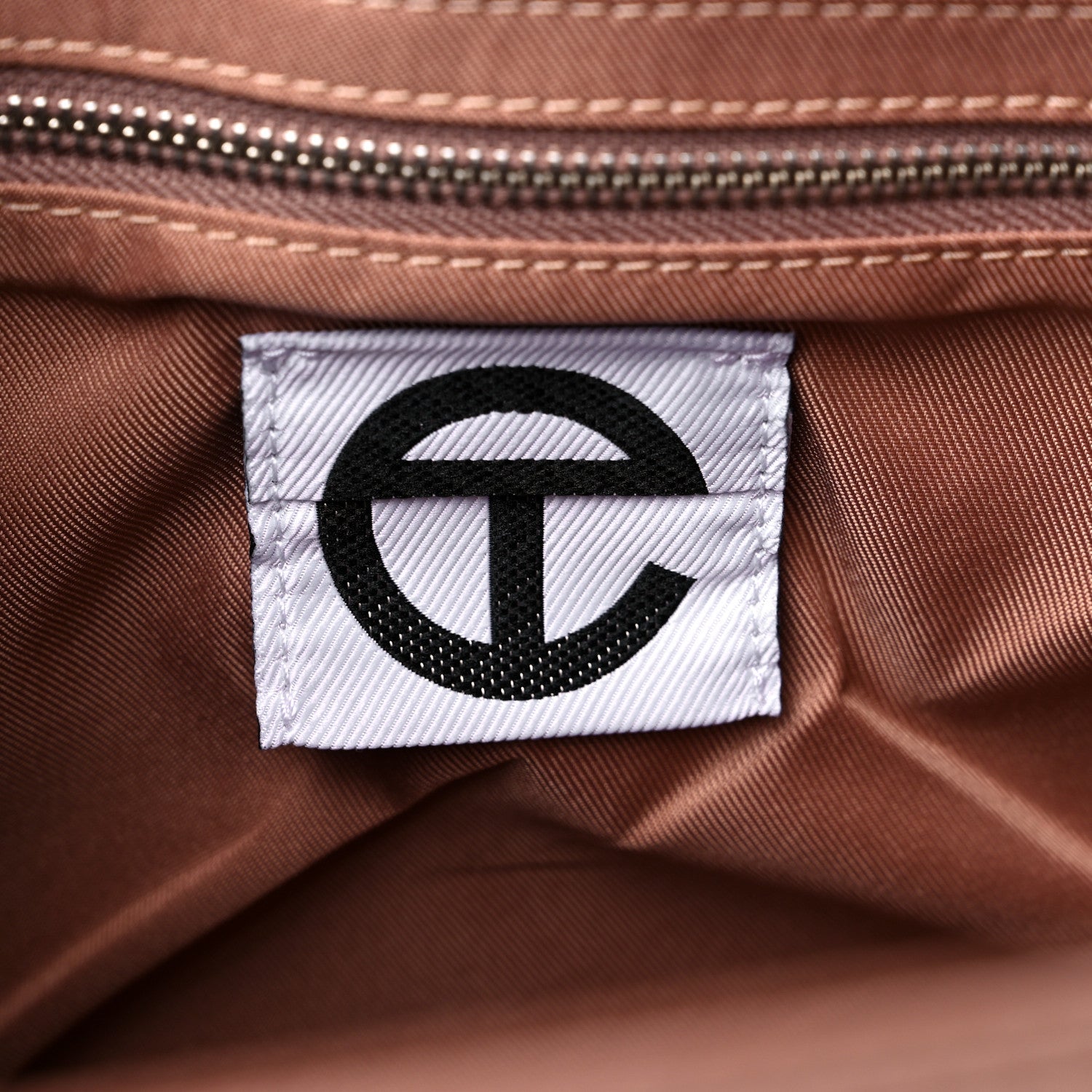 Telfar Metallic Vegan Leather Medium Shopping Bag Copper 5 of 7