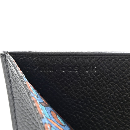 Hermes Epsom Citizen Twill Compact Wallet Black 7 of 10