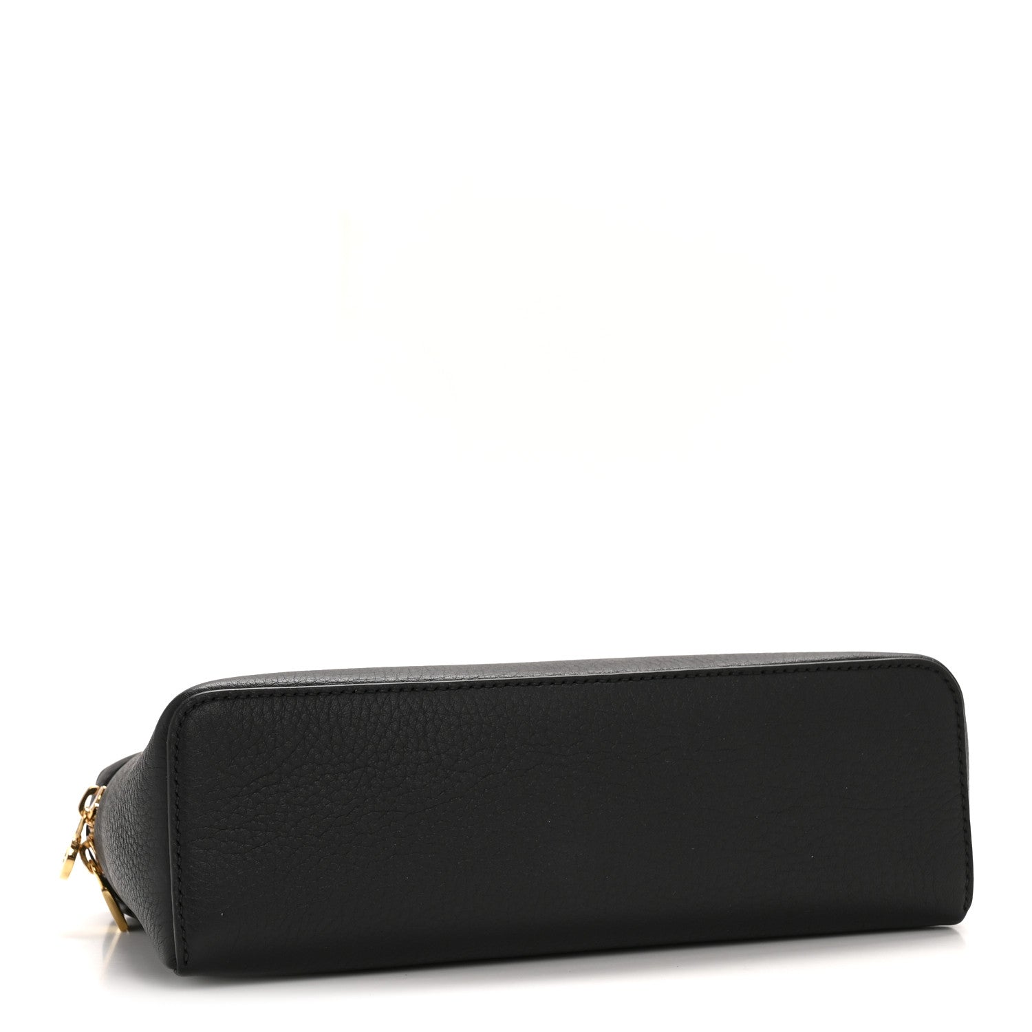Loro Piana Grained Calfskin L19 Extra Pocket Pouch Black 4 of 10