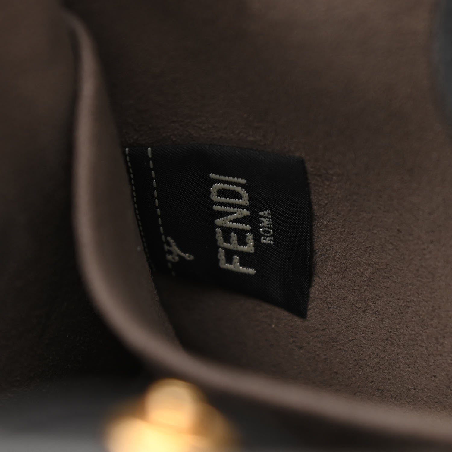 Fendi Vitello Grace Matte Small Flip Tote Black 8 of 13