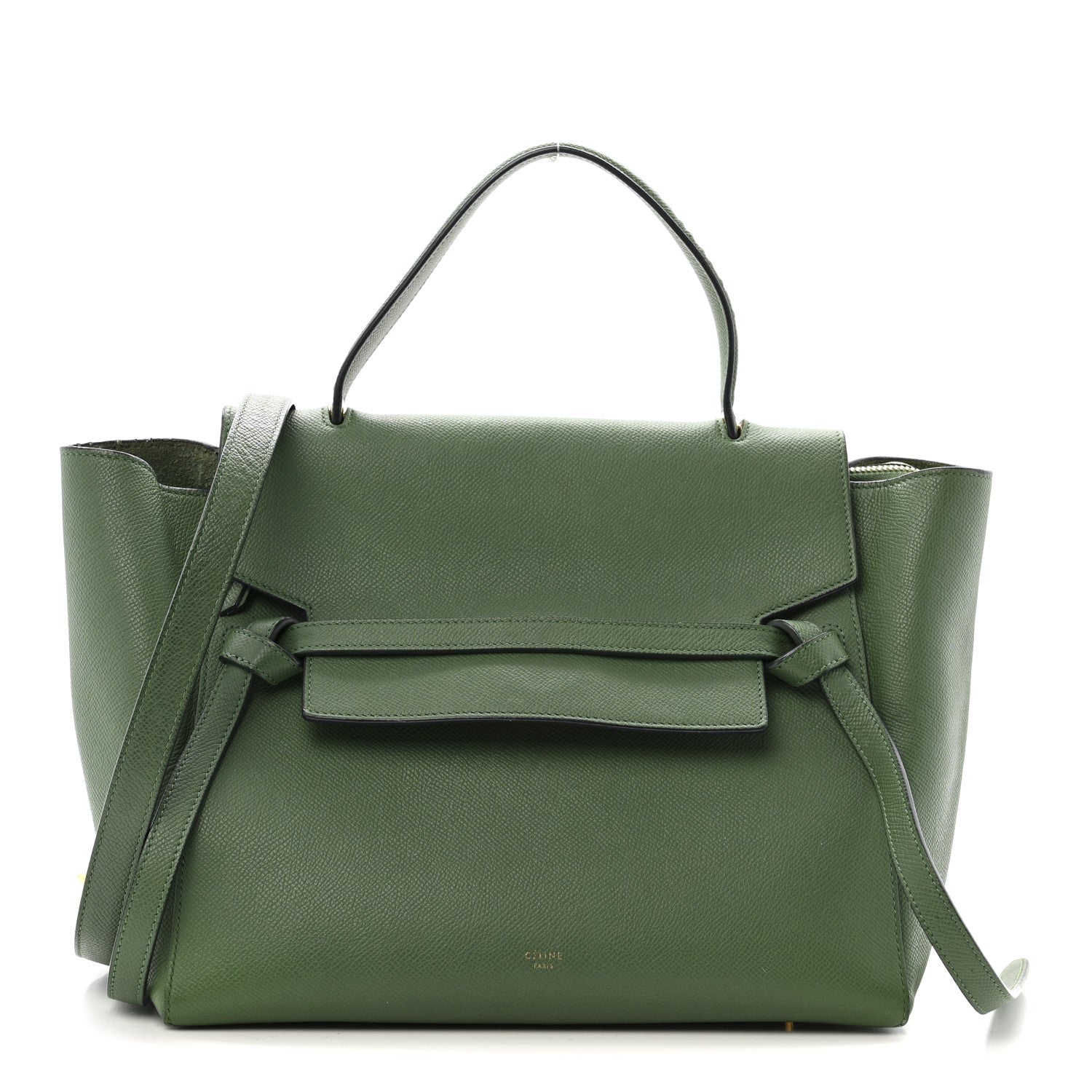 Celine Grained Calfskin Mini Belt Bag Mint 1 of 20