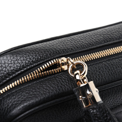 Gucci Pebbled Calfskin Small Soho Disco Bag Black 12 of 13