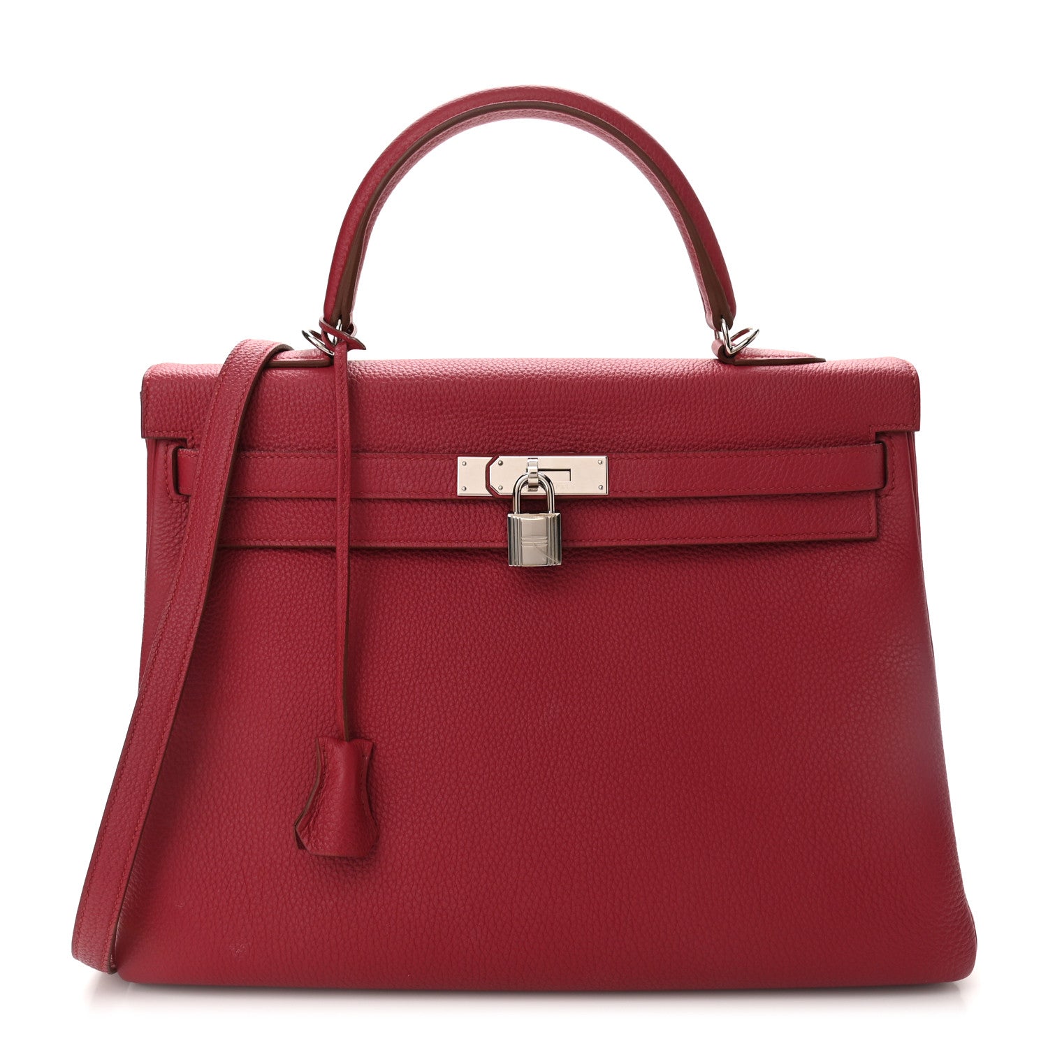 Hermes Togo Kelly Retourne 35 Rubis 1 of 11