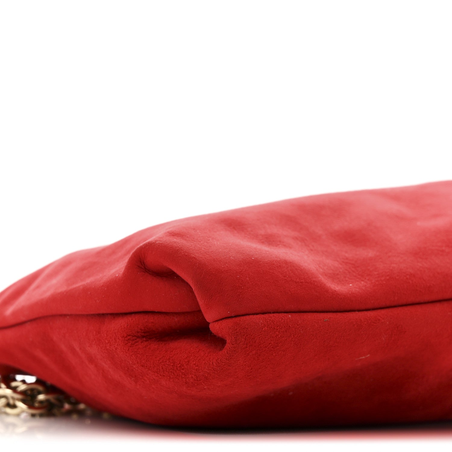 Jimmy Choo Suede Callie Shoulder Bag Red 8 of 9
