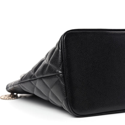 Chanel Caviar Quilted Medallion Tote Black 8 of 10