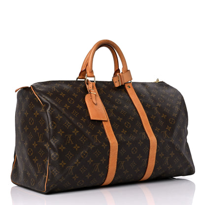 Louis Vuitton Monogram Keepall 50 3 of 34