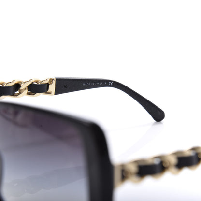 Chanel Chain Sunglasses 5208-Q Black 5 of 8