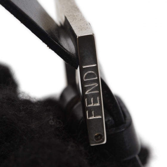 Woven Knit Baguette Black