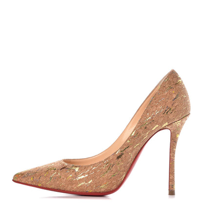 Christian Louboutin Liege Lame Decoltish 100 Pumps 35.5 Multicolor 1 of 9