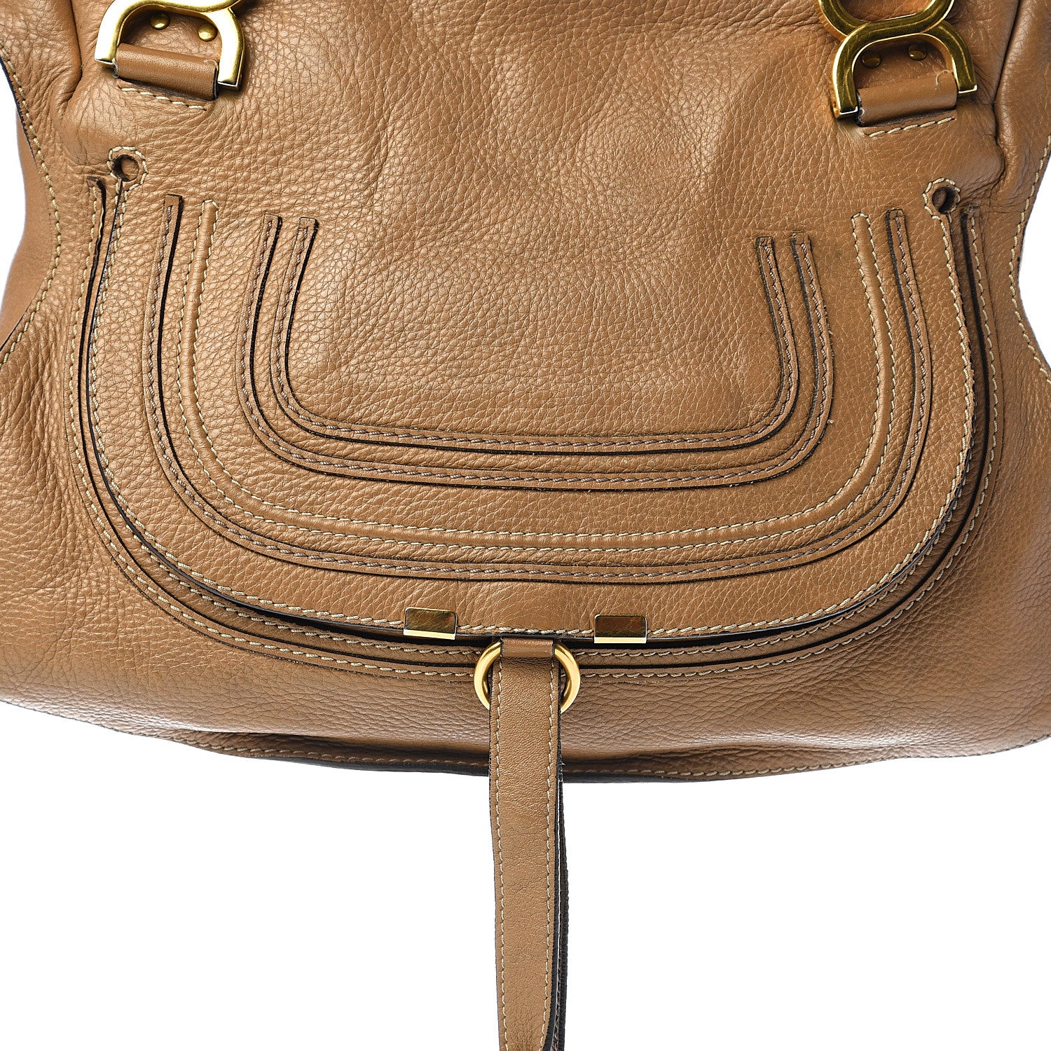 Chloe Calfskin Small Marcie Satchel Nut 15 of 15