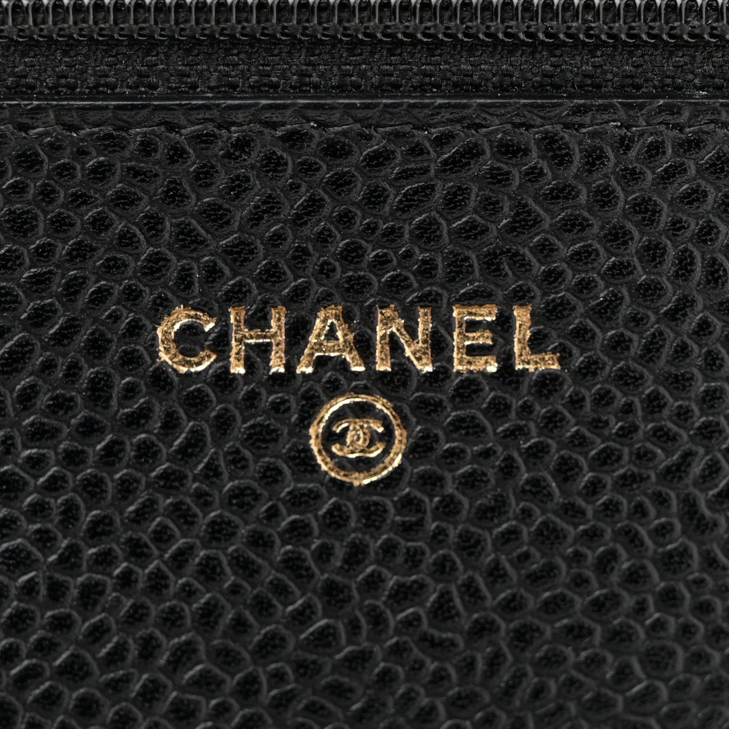 Chanel Caviar Quilted Wallet On Chain WOC Black 6 of 11