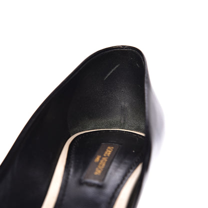 Louis Vuitton Calfskin Eyeline Pumps 37.5 Black 10 of 13