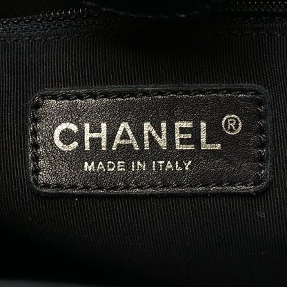 Chanel Caviar Quilted Petit Shopping Tote PST Black 6 of 11